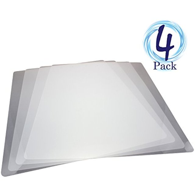 Flexible Chopping Mats, 12" x 15" Kitchen Cutting Mats, Set of 4 by