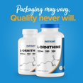 thumbnail image 3 of Suplemento Nutricost L-Ornitina 500 mg 180 cápsulas (3 botellas), 3 of 7