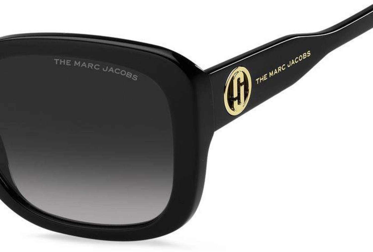 NEW MARC JACOBS SUNGLASSES MJ 1065/S 0RHL 9O BLACK WOMEN EYEWEAR MARC JACOBS Marc Jacobs Dark Grey Shaded Butterfly Ladies Sunglasses MJ  main image 4