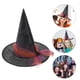 thumbnail image 2 of Halloween brujas sombrero decorativo sombrero de bruja cosplay sombrero de bruja de bruja sombrero de bruja, 2 of 6