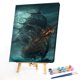 thumbnail image 1 of Cuadros Decorativos Cuadro Digital hecho a mano DIY velero pintura al óleo sin marco por números ilustraciones JShteea Nuevos Originales, 1 of 9
