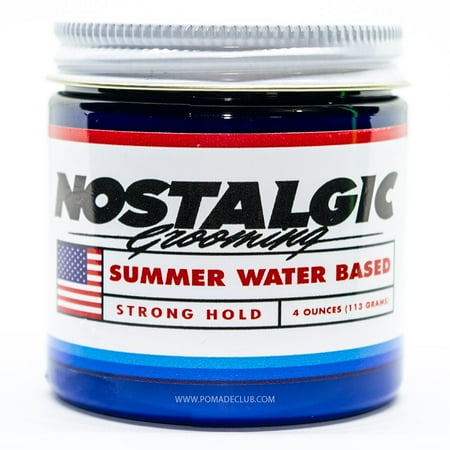 Nostalgic Grooming Summer Water Based Pomade (The Best Water Based Pomade)