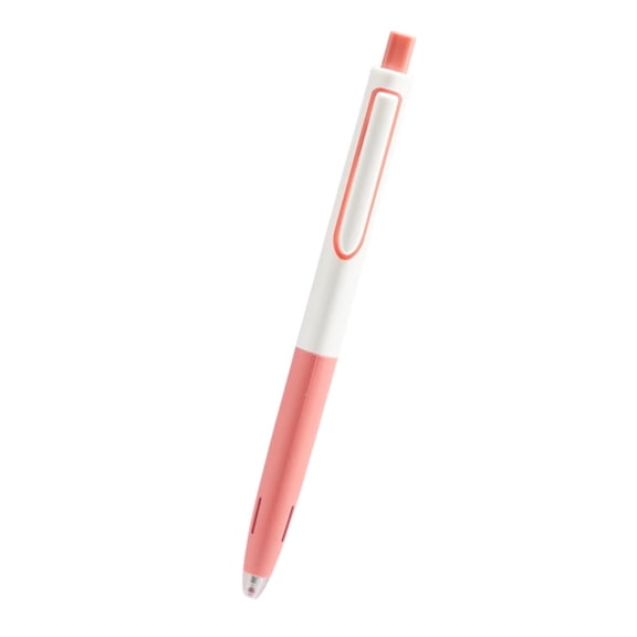 1 Pcs Colored Gel Pens,0.5mm Retractable Quick-Dry Fine Point Rollerball Pens,Smooth Writing Pen,Click Pens Colorful Ink Pen,Comfort Grip for Journaling, Note Taking, Doodling, Drawing,(Red,5.91 in)