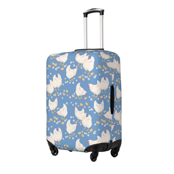 Fotbe Funny Chicken Funda Protectora para Equipaje, Antirrayones y Resistente a la Suciedad, Compatible con Maletas de 18 a 32 Pulgadas-Small