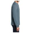 thumbnail image 3 of Yellow Rooster Men's Long Sleeve Essential T-Shirt Stonewashed Blue L, 3 of 6