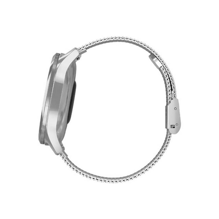 Garmin vivomove® Luxe Milanese with Silver Hardware - Walmart.com
