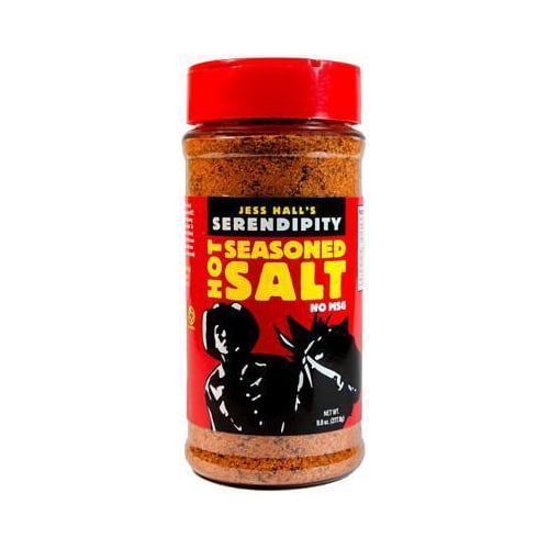 Jess Hall's Serendipity No MSG Hot Seasoned Salt, 9.8 oz (pack of 2)