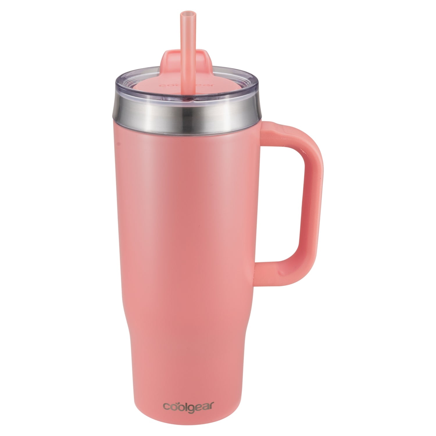 Cool Gear 3-Pack 26 oz Quest Tumblers | Cup Holder-Friendly, Double-Insulated, Dishwasher Safe | Keeps Drinks Cold For 32 Hours | Handle For On-The-Go