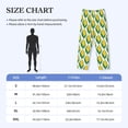 thumbnail image 4 of Lsque Corn Cob Print Men's Pajama Pants, Lounge Pant - Comfortable Home Wear,Elastic Waistband, Stylish Design-Large, 4 of 9