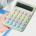 thumbnail image 6 of 100Fens Desk Cute Pink Calculator with Big Buttons, Calculators Desktop, 12 Digit with Large LCD Display, Basic Standard Calculator, Mechanical Switch Aesthetic Office Supplies for Home and School, 6 of 6