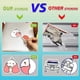 thumbnail image 3 of Cute Kawaii Cartoon Chubby Rabbit Stickers 100PCS/2 Sticker Packs Decals for Kids Girl DIY Stationery Guitar Laptop Skateboard Lovely Anime Sticker, 3 of 4