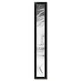 thumbnail image 2 of ArtToFrames 6" x 49" Black Engraved Edges Picture Frame, 6x49 inch Black Wood Poster Frame (WOM-4055), 2 of 8
