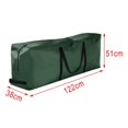 thumbnail image 4 of relayinert Sac Durable Imperméable et Portable Rangement pour Arbre Ouverture Grand Imperméable et Doublure Oxford Rouge 122x38x51cm Rouge Vert 122x38x51cm, 4 of 8