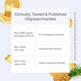 thumbnail image 3 of Microbiome Labs MegaPre Prebiotic Fiber Powder for Women, Men & Kids - Pre-Dosed Prebiotic Fiber Supplement Powder with Clinically Tested Oligosaccharides - Pineapple Orange Guava 30 Drink Packets, 3 of 8