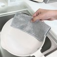 thumbnail image 5 of Paño de limpieza para eliminar óxido, paño mágico para lavar platos, trapo de limpieza de alambre de acero y metal, utensilios de limpieza para microondas y estufas, paño de cocina, 5 of 5