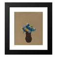 thumbnail image 2 of Odilon Redon 12x14 Black Modern Framed Museum Art Print Titled - Pansies (C. 1905), 2 of 5