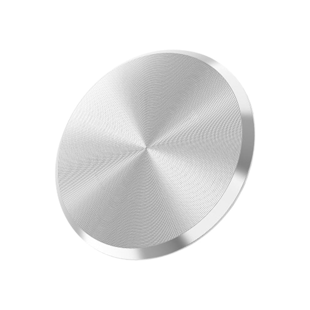 Bluethy 30mm Replacement Round Adhesive Metal Plate for Car