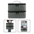 thumbnail image 4 of Bolsa de Almacenamiento de uñas Salvador organizador de estuche gris, 4 of 10