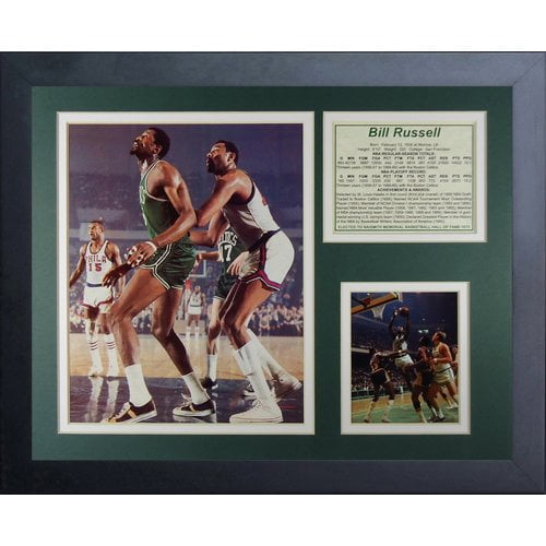 Legends Never Die Bill Russell Framed Photographic Print