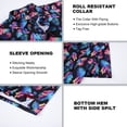 thumbnail image 4 of Damipow Mens Golf Shirt Short Sleeve Printed Performance Moisture Wicking Dry Fit Polo Shirts for Men, 4 of 5