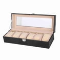 thumbnail image 3 of Mira la Vitrina, Apariencia Elegante Duradera Cajas de Almacenamiento de RelOJ para Regalos del Día del Padre para Regalos de Cumpelaños, 3 of 7