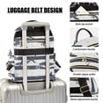 thumbnail image 3 of FORMRS Mini Backpack Purse for Women Travel Daypack Casual Shoulder Bag, Light Sharks, 3 of 7