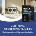 thumbnail image 3 of Geemin 10sheets Super Concentrated Wash Sheets Renew Deep Color Fabrics Eliminate Dirt Dark Color Protecting Laundry Sheets, 3 of 11