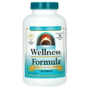 Source Naturals Wellness Formula, Advanced Immune Support, 180 Tablets