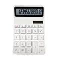 thumbnail image 1 of Sidaley Calculadora ligera, duradera, portátil, tamaño pequeño, calculadoras de escritorio, pantalla de dígitos de doble potencia, herramientas de Electrónica, 1 of 6