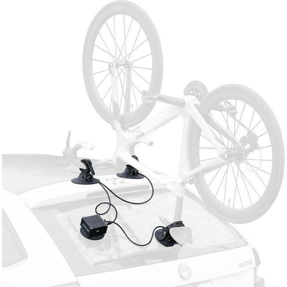 ROCKBROS Electric Suction Cup Bicycle Carrier for Roof Racks Bicycle Carrier 1 Section Black