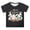 Black, variant on Easter Bunny Graphic Print Long Sleeve Casual T-Shirt For Girls Soft Blended Kids Tee With Adorable Animal Design
