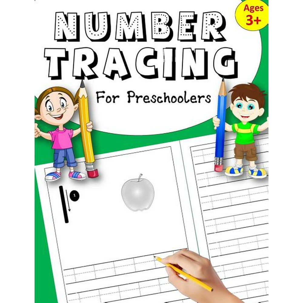Number Tracing Book for Preschoolers: Number Tracing Books for kids