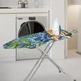 thumbnail image 2 of HELLHERO Soft Ironing Board Cover, Blue Iris Cat Ironing Board Cover, Non Stick Scorch and Stain Resistant Standard Size 15x54 Inch with Elastic Edges, 2 of 5