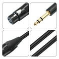 thumbnail image 3 of Cable Interconexión Señal Equilibrada Conector XLR 1M A TRS 1/4 Pulgadas Y 6 35mm, 3 of 5