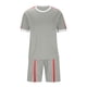 thumbnail image 4 of Conjunto de Manga Corta Y Pantalones Cortos de 2 Piezas, Juego de Jogger Casual de Color Sólido para Hombres, 4 of 6