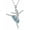 Simulated Aquamarine, variant on AOBOCO Ballerina Necklace 925 Sterling Silver Dancer Pendant Embellished with Birthstone Crystals from Austria, Christmas Ballet Recital Themed Dancer Gifts for Women