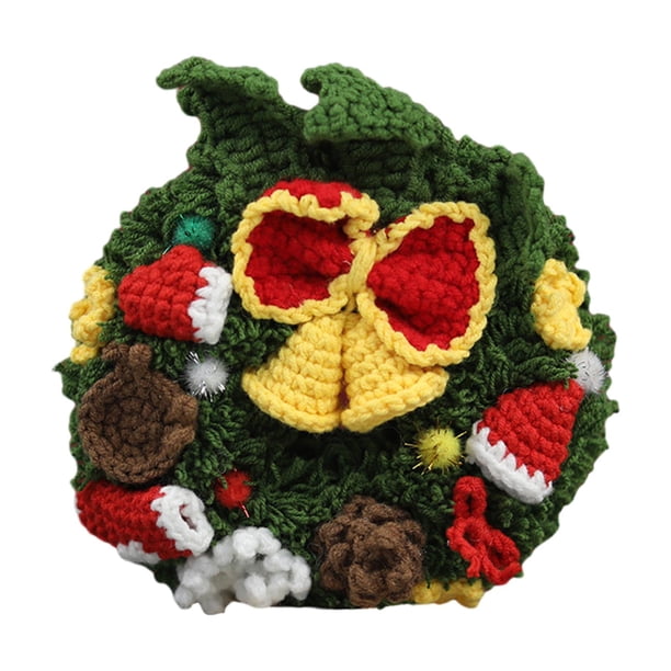 Kits de crochet navideños para principiantes de crochet. Haz tu propia muñeca. Kits de crochet para muñecas. guirnalda