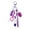 Violet, variant on yotijay 6 Pieces Nurse Pen Set Party Favor Office Supplies Gift Retractable Ball Pen Pink