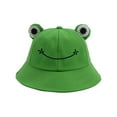 thumbnail image 7 of Mightlink Cute Frog Design Sun Fisherman Hat Children Adults Outdoor Bucket Cap, 7 of 7