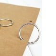thumbnail image 4 of REGALWOVEN 50pcs BBook Office Loose Leaf Binder Hinge Snap Ring Keyring 20mm Diameter, 4 of 4