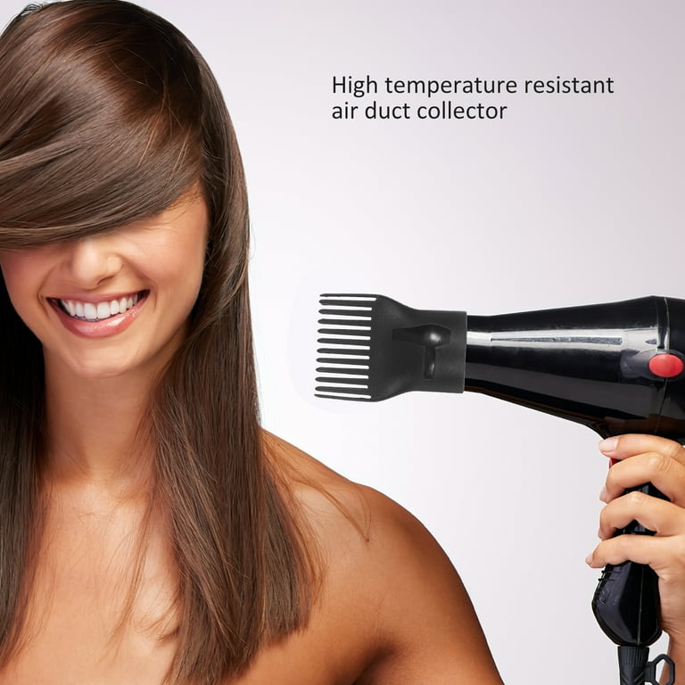 Universal hair clearance dryer comb attachment