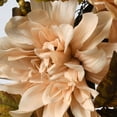 thumbnail image 2 of National Tree Company Artificial Autumn Wreath, Decorated with Dahlias, Peonies, Roses, Pumpkins, Berry Clusters, Autumn Collection, 24 in, 2 of 3
