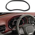 thumbnail image 2 of Dashboard Meter Panel Frame Cover Trim Decoration For Durango 2021-2022 Accessories Abs Carbon Fibe, 2 of 5
