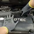 thumbnail image 3 of 12 pairs Pack QEAR Nitrile Rubber Palm Coated Work Safety Gloves, LightWeight, Multi-Function Job Handling Use,Medium, 3 of 6