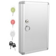 thumbnail image 3 of Key Cabinet Aluminium Alloy 1 Set 12.6x8.3x2.4in, 3 of 9