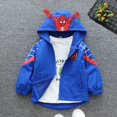 thumbnail image 3 of Abrigo con capucha para niños, ropa de primavera para bebés, chaqueta de carga bonita de New Hero Spiderman, 2022, 3 of 4