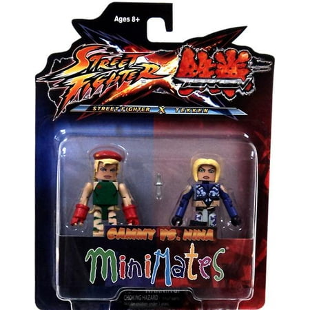 Street Fighter Artist Series - Street Fighter Minimates Series 1 Cammy vs Nina Minifigure 2-Pack