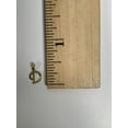 thumbnail image 4 of 10k Real Solid Gold Initial Charm, Dainty Personalized in Different Letters Jewelry for Charm Bracelet, 4 of 5