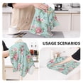 thumbnail image 3 of Sikiie Vintage Floral Waffle Weave Kitchen Dish Cloth,Super Absorbent Kitchen Dish Towels 16*26 Inches for Dish Rags Washing Dishes, Drying Dishes, 3 of 7