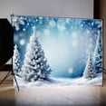 thumbnail image 2 of Christmas Winter Snow Scery Backdrops Photography Child Home Party Photoz Backgrounds Photo Studio Shooting Props, 2 of 8